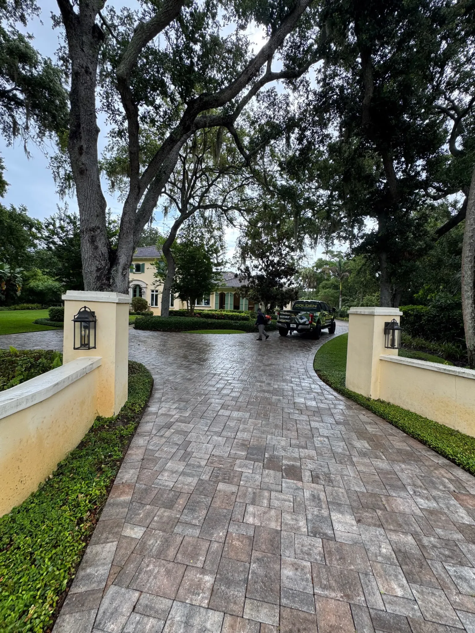 Driveways project — Golden Outdoor Solutions, Brevard County, FL