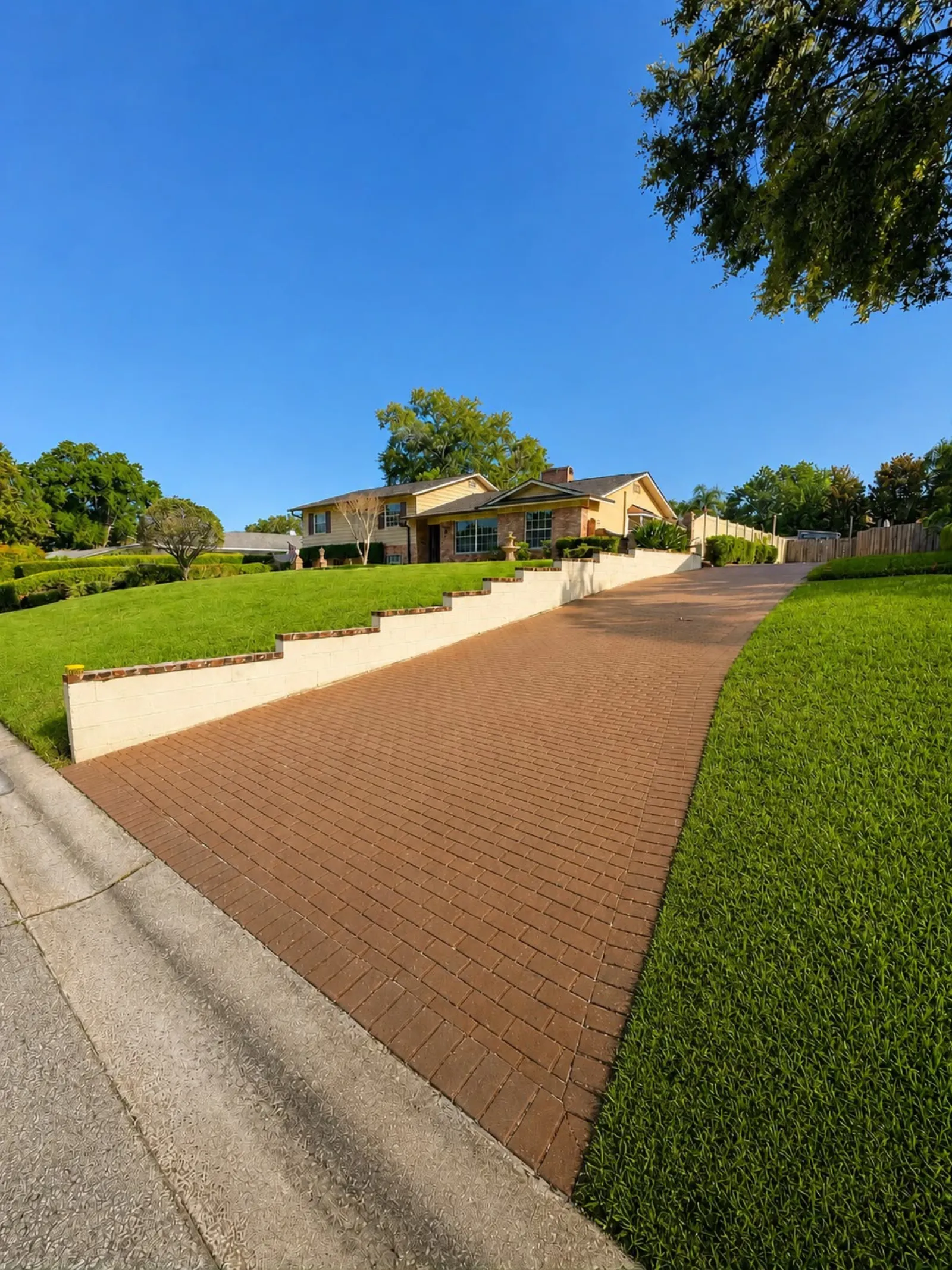 Driveways project — Golden Outdoor Solutions, Brevard County, FL