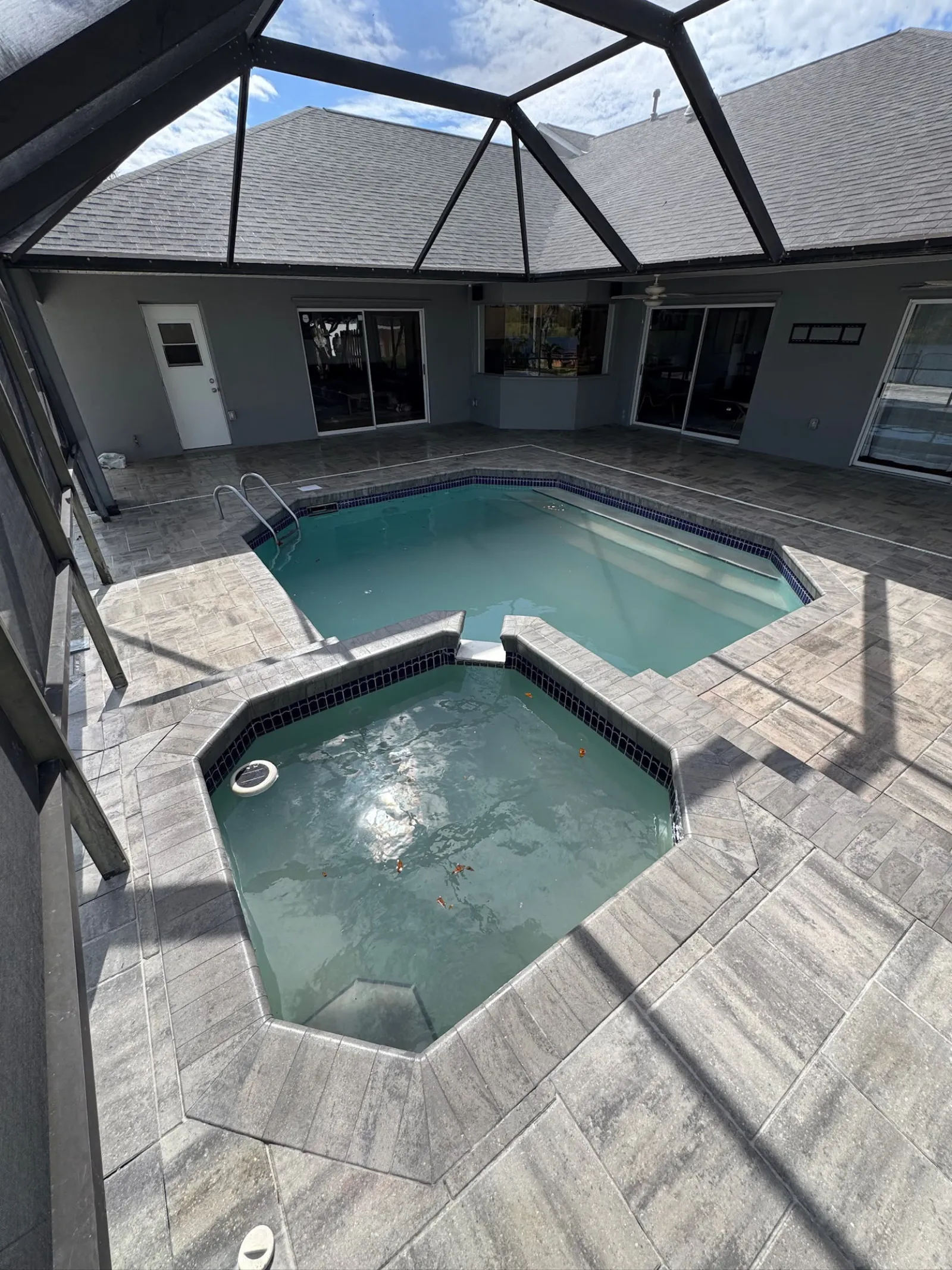 Paver and outdoor living project by Golden Outdoor Solutions in Brevard County, FL