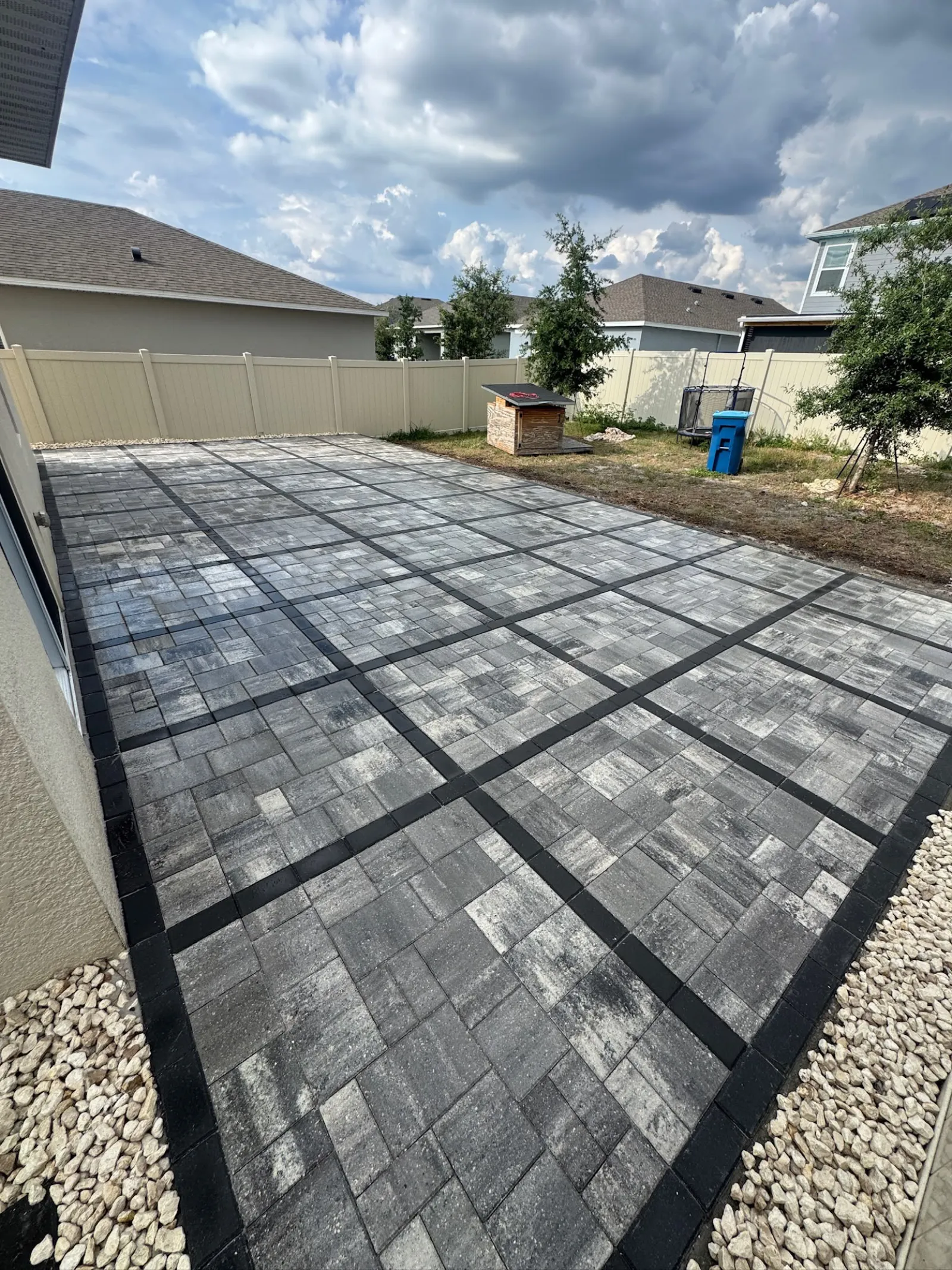 Paver and outdoor living project by Golden Outdoor Solutions in Brevard County, FL
